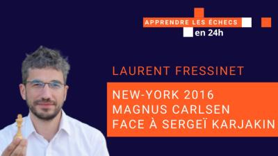 Magnus Carlsen-Sergei Karjakin, New York 2016
