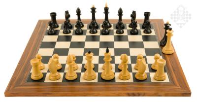 Jeu d'échecs Black Santos De luxe