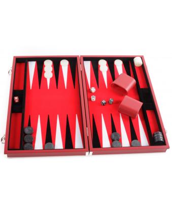 Backgammon simili cuir